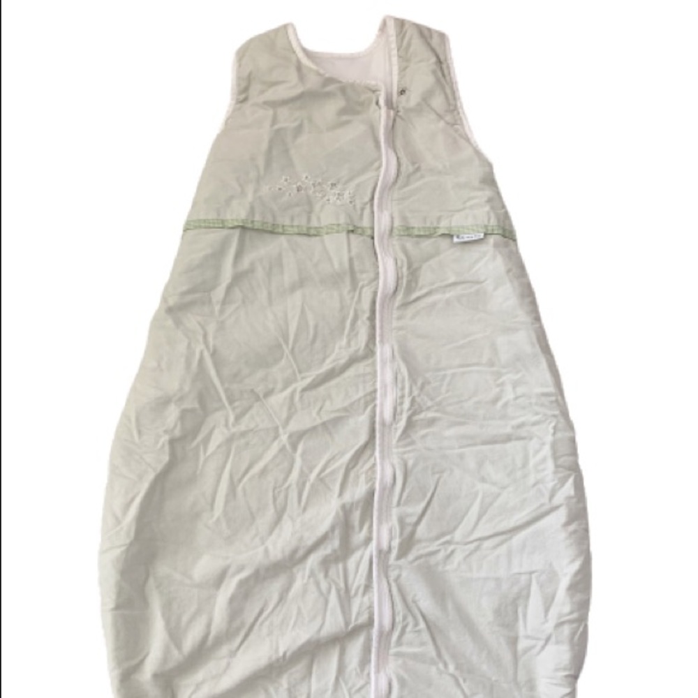 Green "Baby in a Bag" winter sleepsack - Medium